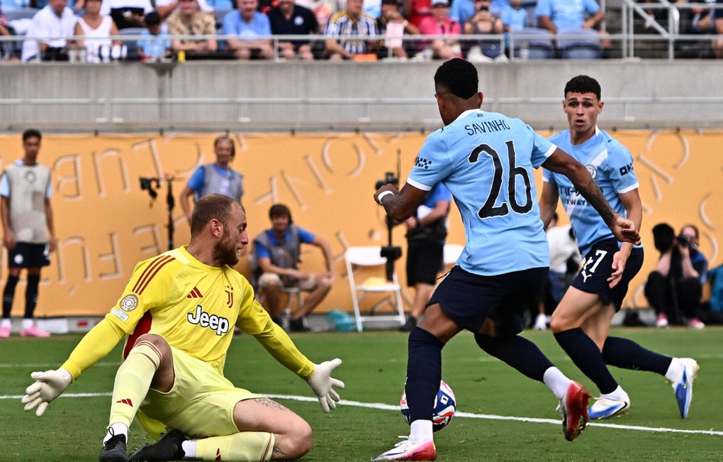 Man City thắng tưng bừng 5-2 trước Juventus - 2 Man City thắng tưng bừng 5-2 trước Juventus - 2