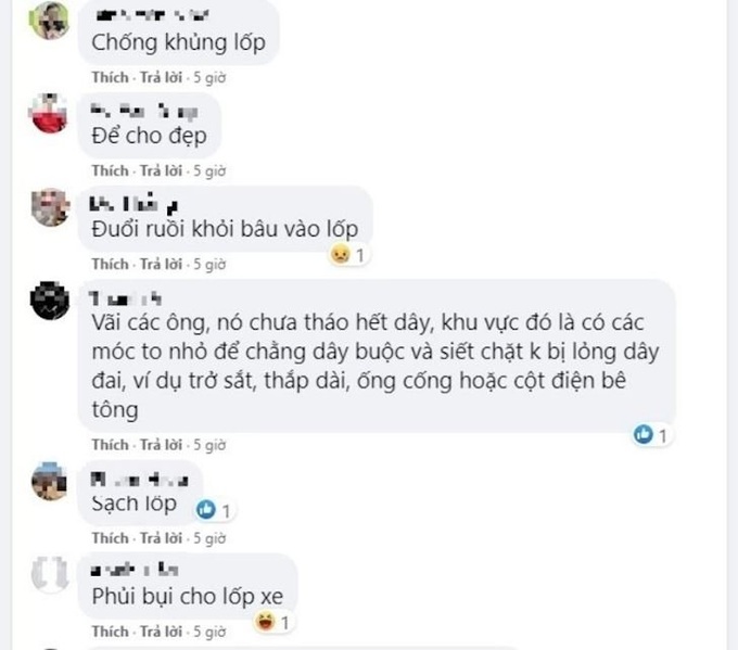 Bó dây cao su cột ở bánh xe tải có tác dụng gì? - Ảnh 2.