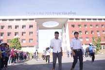 Trường Đại học Phạm Văn Đồng: Điểm sàn xét tuyển từ 13-17 điểm