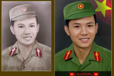 Câu chuyện tình cờ về thành cổ và 500 bức ảnh chân dung liệt sỹ xúc động