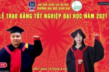 Lễ nhận bằng tốt nghiệp trực tuyến đáng nhớ của sinh viên ĐH Giáo dục