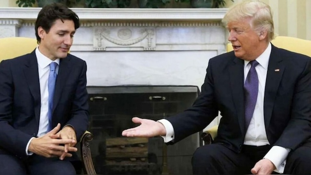 Ông Trump: Mỹ có thể dùng sức mạnh kinh tế để sáp nhập Canada - 1