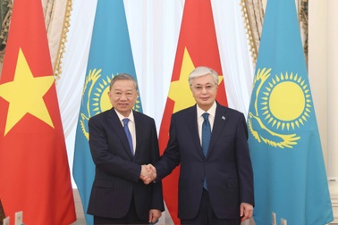 Tổng Bí thư Tô Lâm hội đàm với Tổng thống Kazakhstan