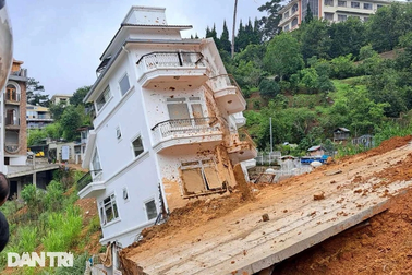 Hôm nay mưa lớn duy trì ở Đà Lạt, đề phòng sạt lở tiếp diễn