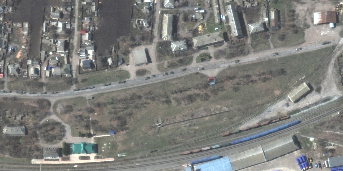 Đoàn xe quân sự 13 km của Nga tiến về miền Đông Ukraine - 1 Đoàn xe quân sự 13 km của Nga tiến về miền Đông Ukraine - 1