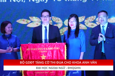 Khoa Anh Văn- Trường ĐHNN- ĐHQG Hà Nội kỷ niệm 60 năm thành lập