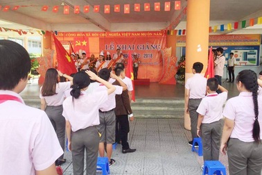 “Trường tư bị ngân hàng niêm phong 24 phòng học” vẫn khai giảng bình thường