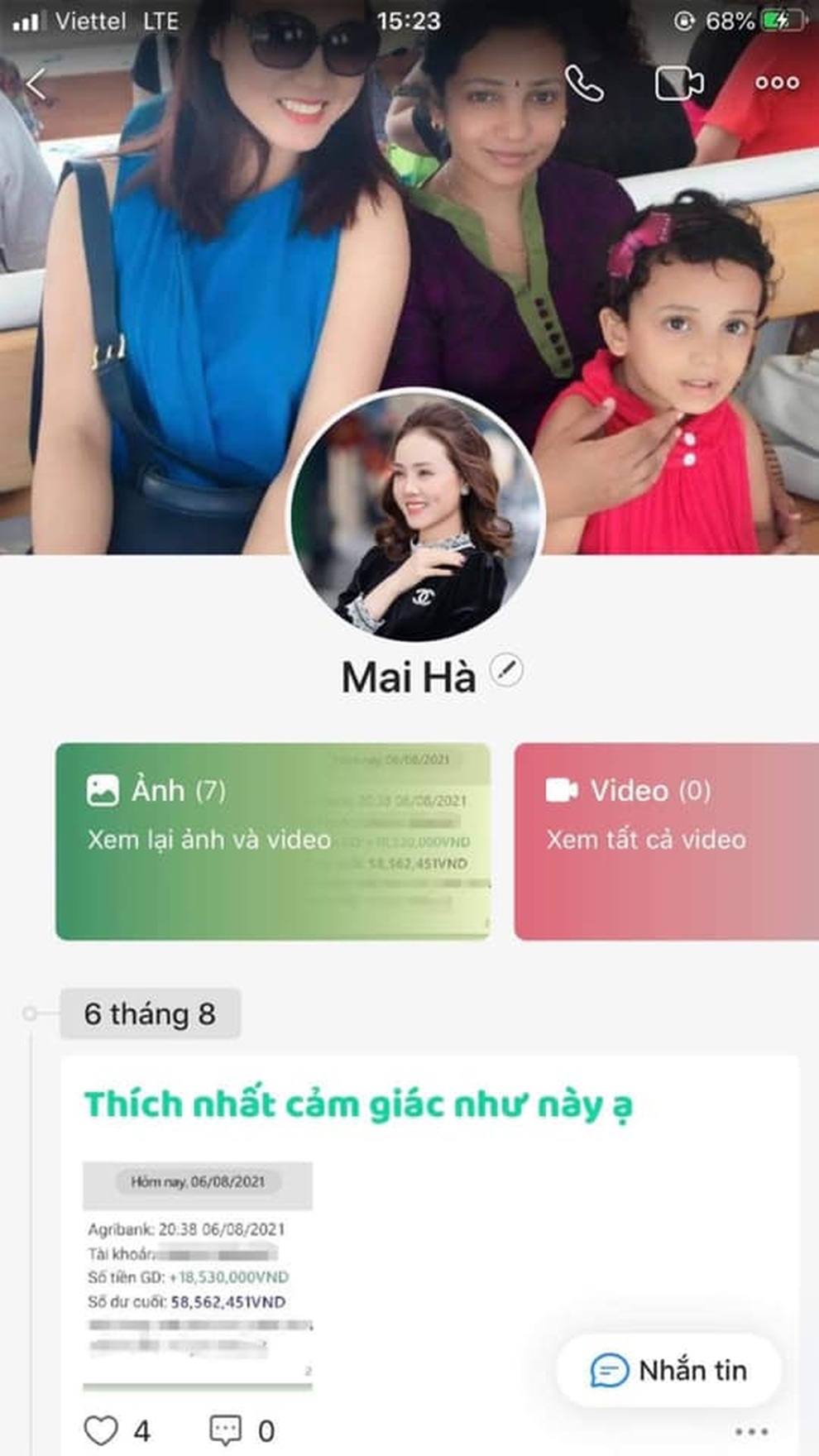 Vợ trẻ của NSND Công Lý bị kẻ gian mạo danh, lừa đảo vay tiền - 1 Vợ trẻ của NSND Công Lý bị kẻ gian mạo danh, lừa đảo vay tiền - 1