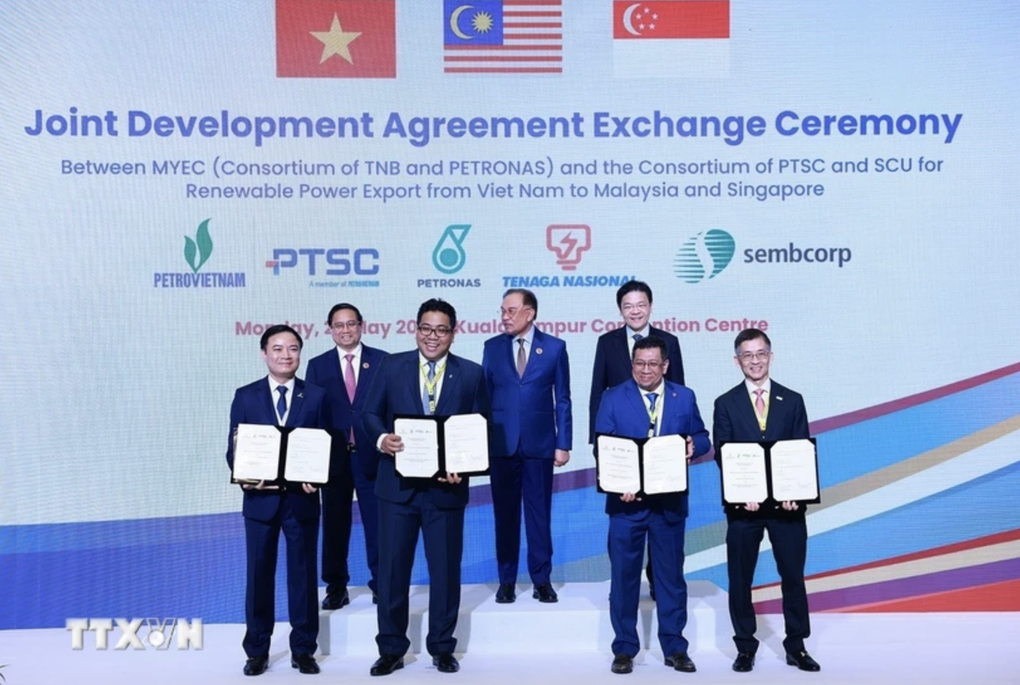 Việt Nam thỏa thuận xuất khẩu điện năng lượng tái tạo sang Malaysia và Singapore - 1 Việt Nam thỏa thuận xuất khẩu điện năng lượng tái tạo sang Malaysia và Singapore - 1