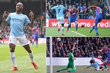 Crystal Palace 1-3 Man City: Cú đúp của Sterling