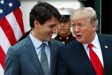 Ông Trump khen Thủ tướng Canada là nhà lãnh đạo tuyệt vời