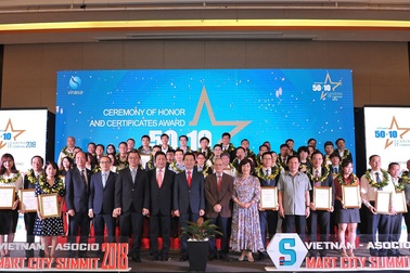 EVNICT đạt danh hiệu 50 Doanh nghiệp CNTT hàng đầu Việt Nam 2018