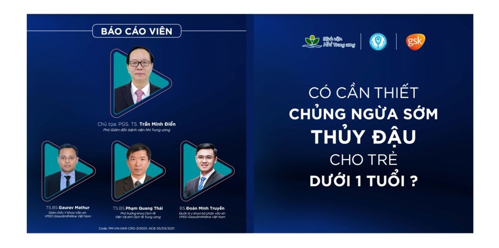 Hội thảo khoa học: Sự cần thiết chủng ngừa sớm thủy đậu cho trẻ nhỏ - 2 Hội thảo khoa học: Sự cần thiết chủng ngừa sớm thủy đậu cho trẻ nhỏ - 2