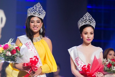 Tân Hoa hậu Người Việt Quốc tế Vy Nguyen rạng ngời hạnh phúc đêm đăng quang