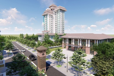 Vinaconex 3 xây dựng trung tâm thương mại lớn nhất tại Phổ Yên - Thái Nguyên.