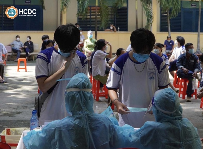 Tiêm chủng cho trẻ em Quận 3 TP. Hồ Chí Minh.