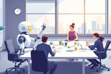 Công sở năm 2025: Văn phòng không mái che, đồng nghiệp là AI