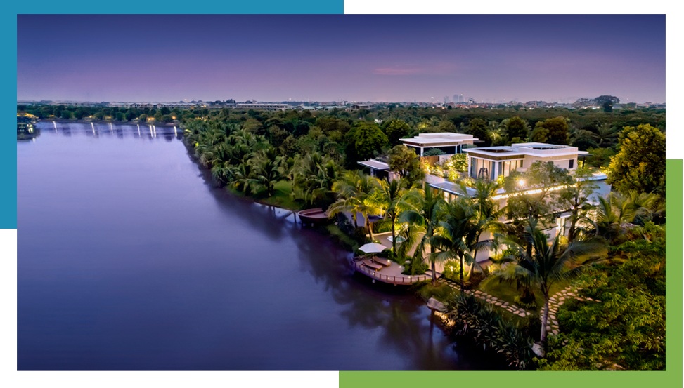 Thành phố triệu cây xanh Ecopark nhìn từ camera bay - 4 Thành phố triệu cây xanh Ecopark nhìn từ camera bay - 4