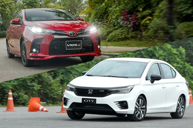So sánh Honda City RS và Toyota Vios GR-S: "Đồng hương tương tàn"