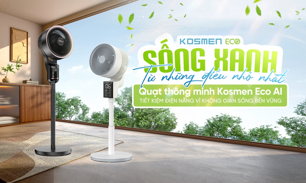 Kosmen Eco ra mắt sản phẩm quạt thông minh - 6 Kosmen Eco ra mắt sản phẩm quạt thông minh - 6