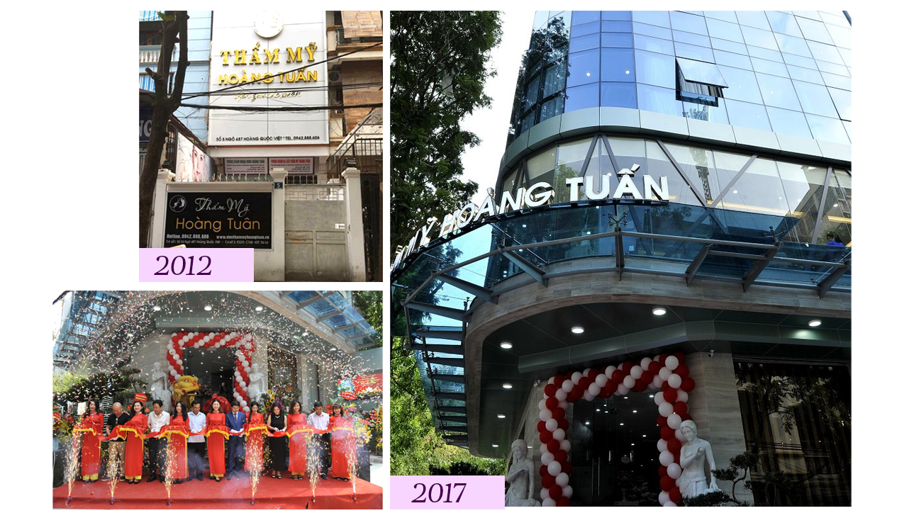 Hành trình 10 năm xây dựng và khẳng định thương hiệu Thẩm mỹ Hoàng Tuấn - 3 Hành trình 10 năm xây dựng và khẳng định thương hiệu Thẩm mỹ Hoàng Tuấn - 3
