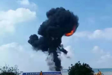 Máy bay ném bom Trung Quốc nghi bị rơi ở Quảng Tây