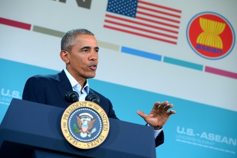 Ông Obama hối thúc ngừng quân sự hóa Biển Đông