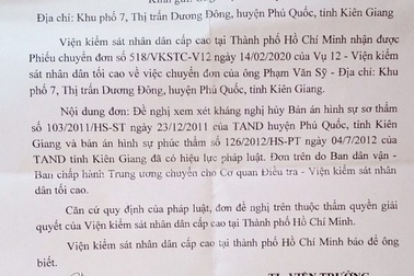 Vụ "cố ý gây thương tích" tại Kiên Giang: VKSND cấp cao tại TP.HCM nói gì?