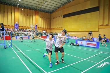 1.200 VĐV chính thức tranh tài ở giải cầu lông học sinh - sinh viên Hà Nội