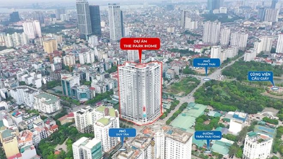 The Park Home - căn hộ trung tâm quận Cầu Giấy - 1 The Park Home - căn hộ trung tâm quận Cầu Giấy - 1