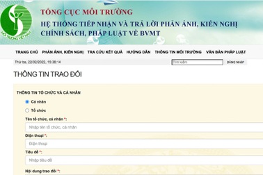 Mở "kênh" tiếp nhận phản ánh về chính sách, pháp luật bảo vệ môi trường