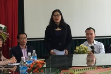 Buổi công bố cách chức, hiệu trưởng và hiệu phó trường Nam Trung Yên vắng mặt