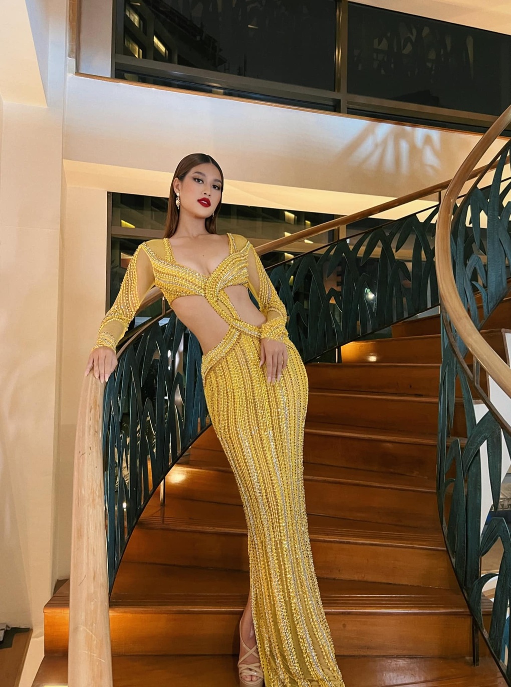 Đoàn Thiên Ân được Chủ tịch Miss Grand International xếp vào Top 4 - 5 Đoàn Thiên Ân được Chủ tịch Miss Grand International xếp vào Top 4 - 5