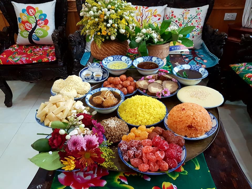 Chiêm ngưỡng những mâm cúng Rằm “đẹp không nỡ ăn” của hội chị em - 10 Chiêm ngưỡng những mâm cúng Rằm “đẹp không nỡ ăn” của hội chị em - 10