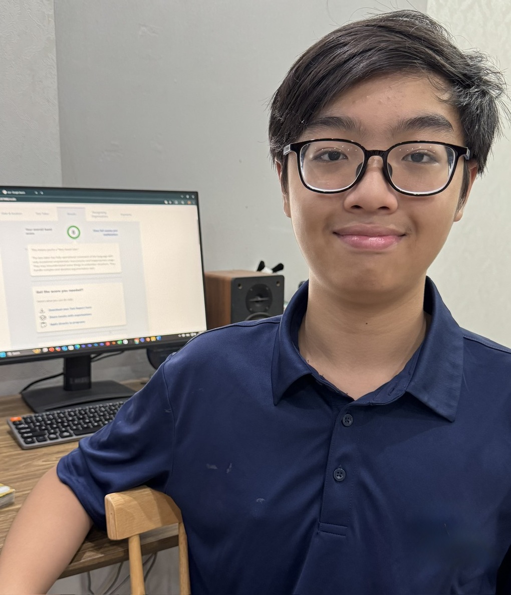 Không học thêm, nam sinh 13 tuổi đạt IELTS 8.0 nhờ ham chơi - 1 Không học thêm, nam sinh 13 tuổi đạt IELTS 8.0 nhờ ham chơi - 1