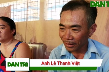 Hoàn cảnh gia đình anh Lê Thanh Việt.
