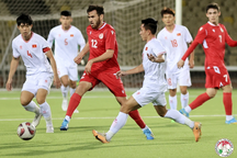 U23 Việt Nam bất phân thắng bại với U23 Tajikistan trước giải châu Á