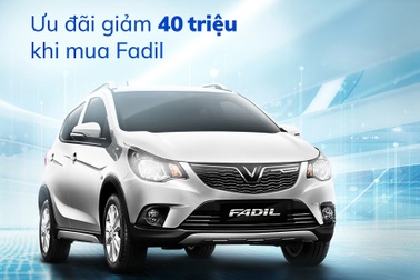VinFast Fadil ưu đãi 40 triệu đồng trong 10 ngày cuối tháng 4