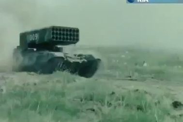 Pháo phản lực phóng loạt TOS-1 không có đối thủ trên thế giới