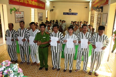 Tây Ninh: Giảm án cho 26 phạm nhân dịp lễ 30/4