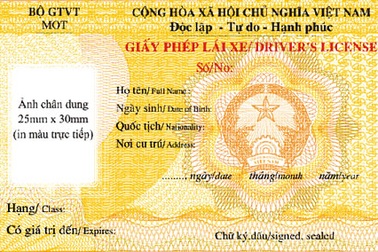 Giấy phép lái xe cũ nếu còn hạn vẫn được sử dụng hợp pháp