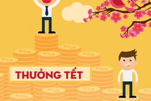 Infographic: Thưởng tết qua các năm dao động như thế nào?