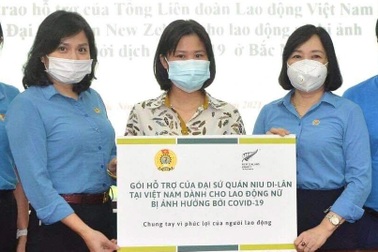 New Zealand hỗ trợ 420 công nhân ở Bắc Giang, Bắc Ninh ứng phó với Covid-19