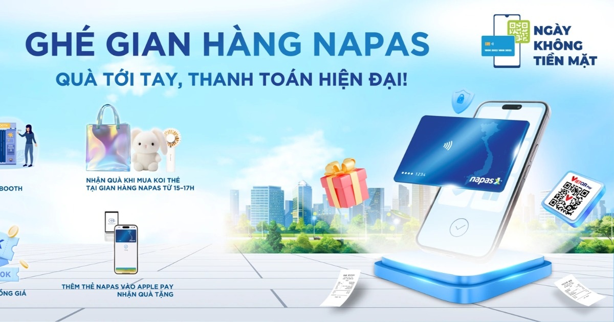 NAPAS mang nhiều hoạt động mới đến chuỗi sự kiện Ngày không tiền mặt 2025