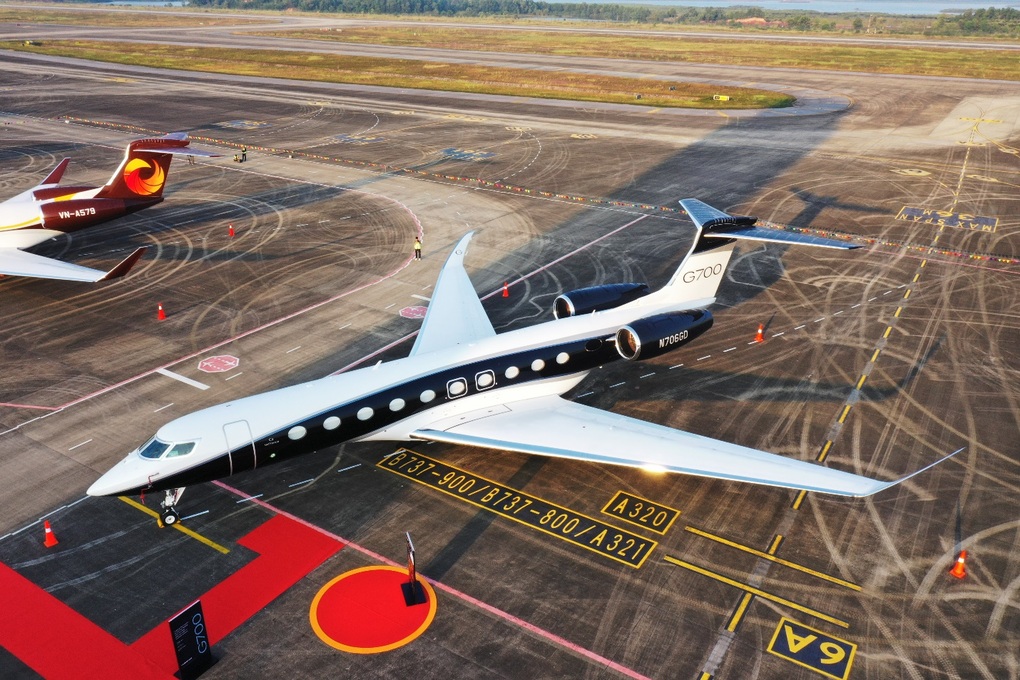 G700 - chuyên cơ hàng đầu thế giới - gây chú ý tại triển lãm Airshow 2022 - 2 G700 - chuyên cơ hàng đầu thế giới - gây chú ý tại triển lãm Airshow 2022 - 2