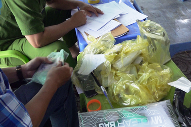 Bắt quả tang nhiều đối tượng đá gà qua mạng