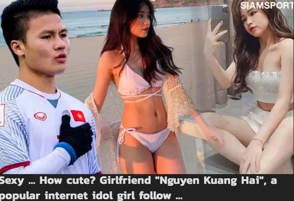 Báo Thái Lan “soi kỹ” đời tư của Quang Hải - 1 Báo Thái Lan “soi kỹ” đời tư của Quang Hải - 1