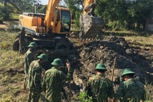 Sư đoàn 968 tìm kiếm, cất bốc 40 hài cốt liệt sĩ ở chiến khu Ba Lòng