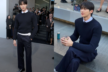 Sao nam "Cõng anh mà chạy" bất ngờ tham dự show Prada tại Ý