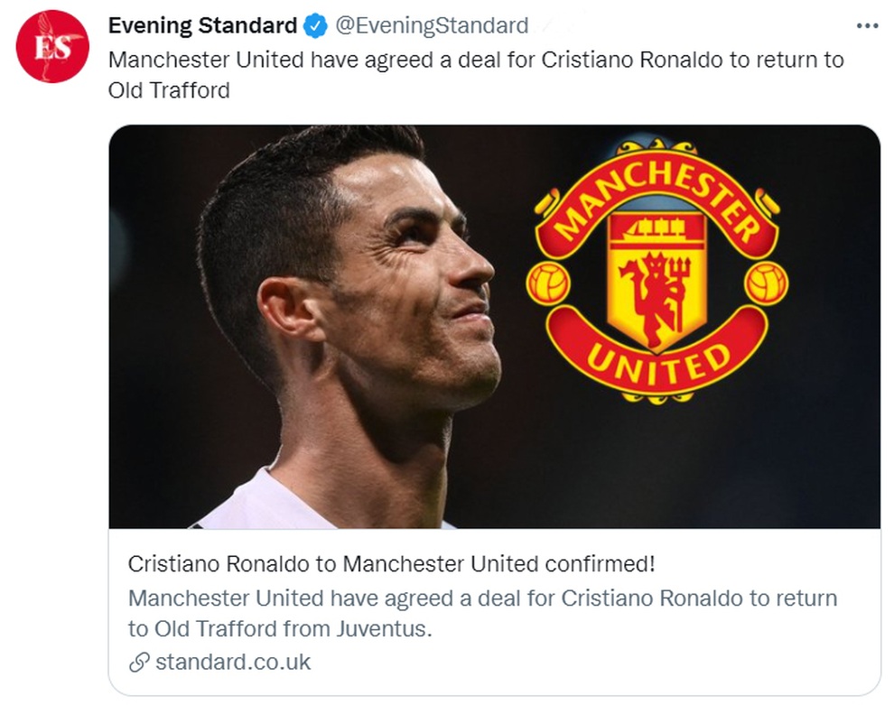 Truyền thông Anh chào đón C.Ronaldo trở lại - 8 Truyền thông Anh chào đón C.Ronaldo trở lại - 8